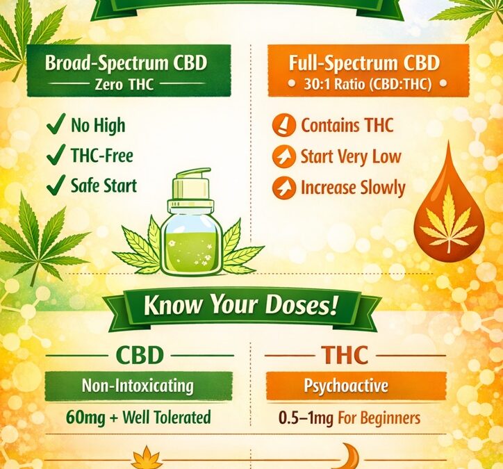 CBD Dosing 101 for Beginners